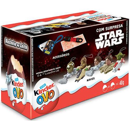 Chocolate Kinder Ovo Star Wars 40 g