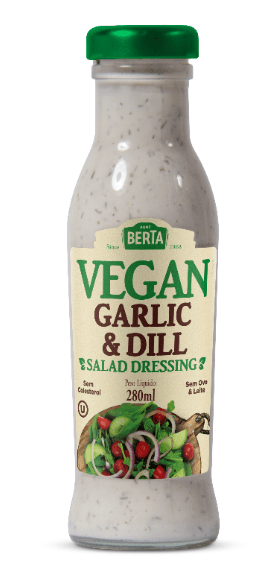 Molho Israel Garlic/dill Vegan Aunt Berta 280ml