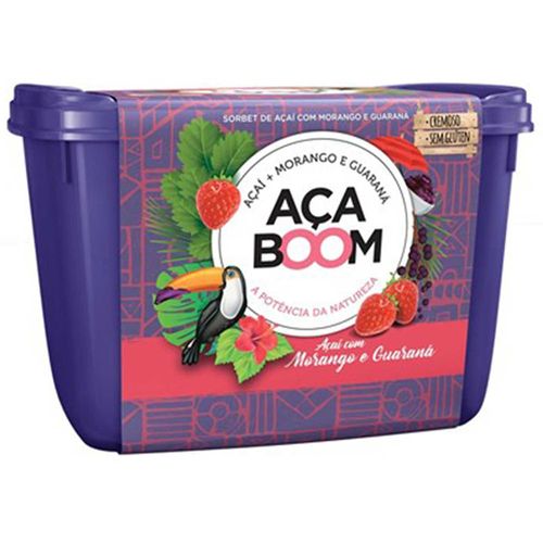 Açaí Açaboom com Morango 2L