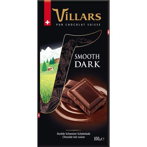 Chocolate Suíço Villars Classic Smooth Dark 100g