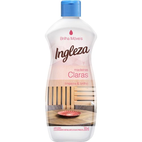 Lustra Móveis Ingleza Madeiras Claras 200 ml