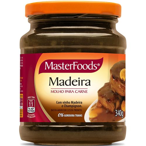 Molho Madeira MasterFoods Unclebens Vidro 340 g
