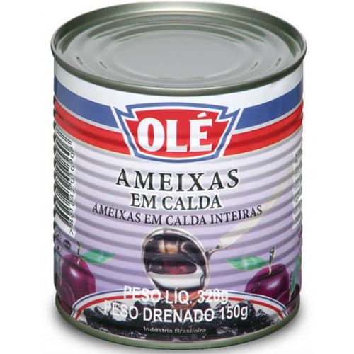 Ameixa em Calda Olé Lata 400g