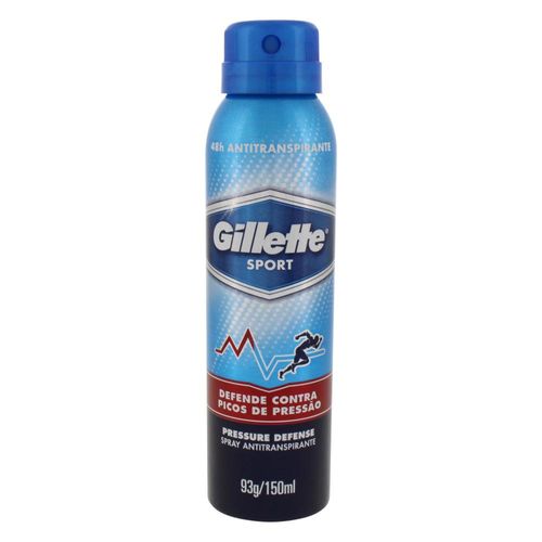 Desodorante Aerossol Gillette Pressure Defense 93 g