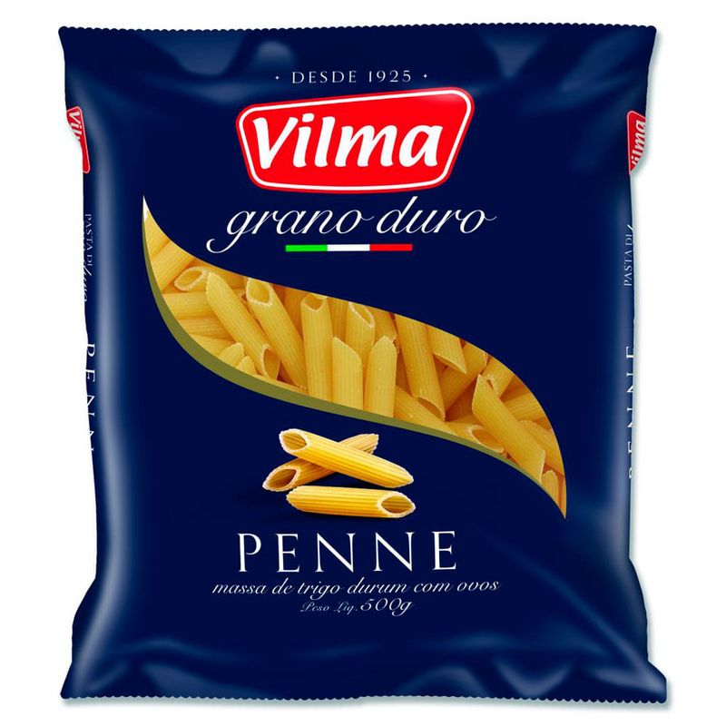 Macarrao-Grano-Duro-Penne-Vilma-Pacote-500g