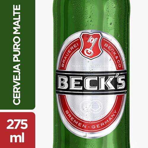 Cerveja Becks Long Neck 275ml