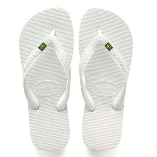 Sandália Havaianas Brasil 1 Par Branca 39/40