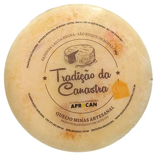 Queijo Canastra Tradição Peça 250g