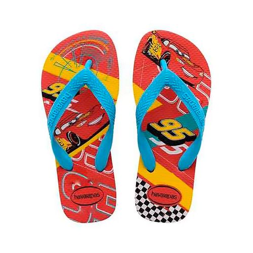 Sandália Havaianas Kids Cars Vermelho Rubi N° 25/ 26 Par