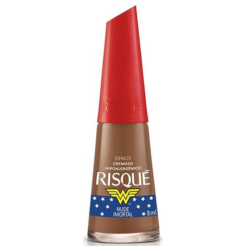 Esmalte Risqué Mulher Maravilha Nude Imortal 8ml