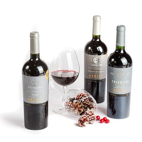 Kit de Vinhos Trisquel Series 4 Itens