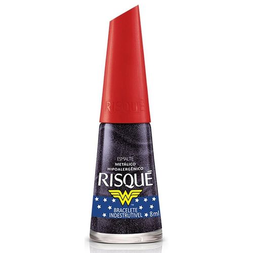 Esmalte Risqué Mulher Maravilha Bracelete Indestrutível 8ml