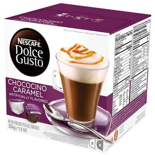 Café em Cápsula NESCAFÉ DOLCE GUSTO Chococino Caramel 204g