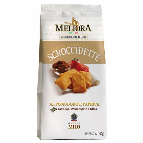 Snack Italiano Casa Milo Scrocchiette Al Pomodoro e Páprica 200g