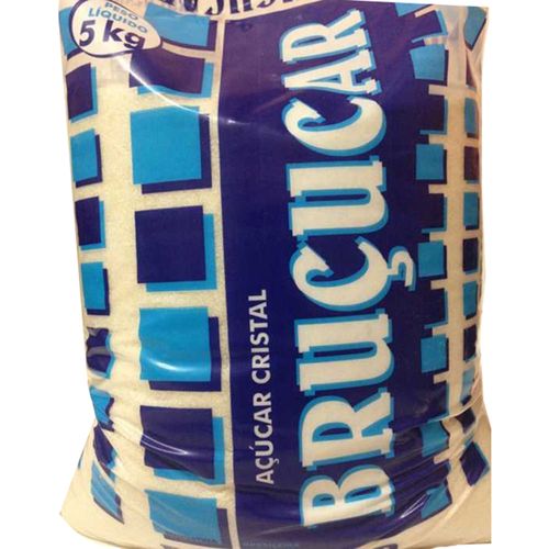 Açúcar Cristal Bruçucar Pacote 5 kg