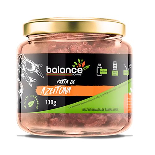 Pasta De Azeitona Verde Balance com Biomassa De Banana 130g