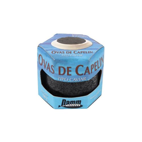 Caviar Damm Ovas Pretas De Capelin 100 g