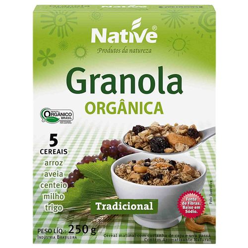 Granola Native Orgânica Tradicional 250 g