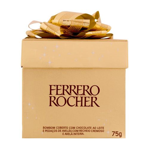Bombom Ferrero Rocher Cubetto T6 75 g