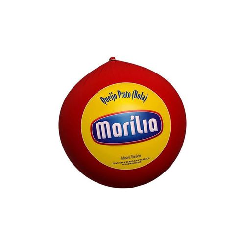 Queijo Prato Marília Bola Pedaço 400g