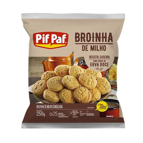 Broinha de Milho Pif Paf Com Toque de Erva Doce 250g