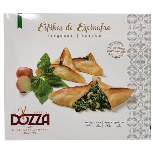 ESFIHA DOZZA 400G-CX CONG ESPINAFRE