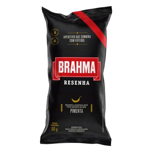 Salgadinho Pimenta Brahma Resenha Pacote 50g