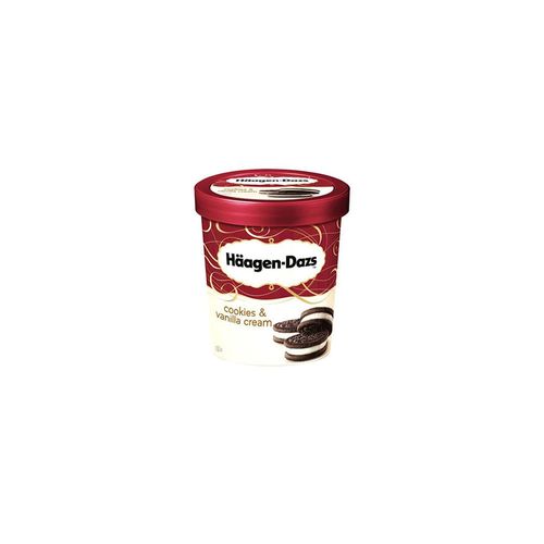 Sorvete Häagen-Dazs Cookies & Cream Pote 473 ml