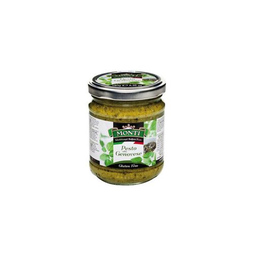 Molho Pesto Italiano Monti Genoves Vidro 180 g