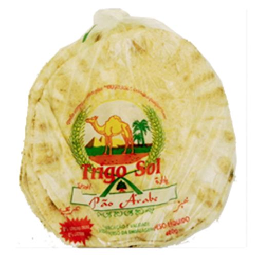 Pão Árabe Trigo Sol 400 g