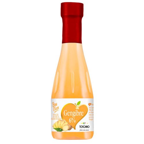 Vinagre de Maçã com Gengibre Toscano 250ml