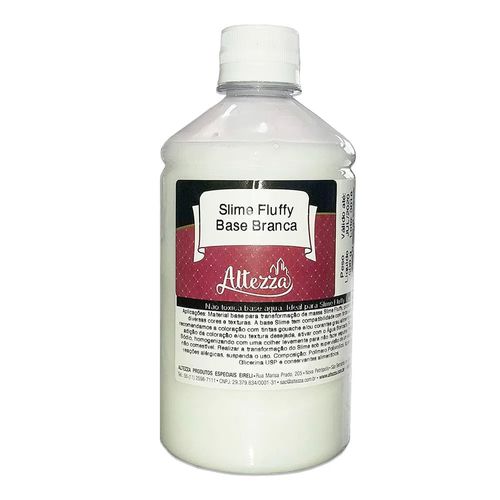 Slime Altezza Fluffy Base Branca 250g