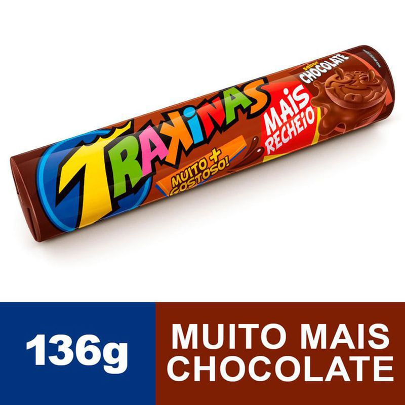 Biscoito-Recheado-TRAKINAS-Mais-Recheio-de-Chocolate-136g