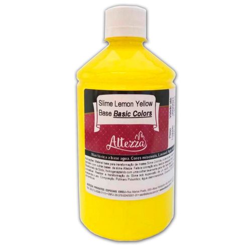 Slime Altezza Amarelo Limão 100g