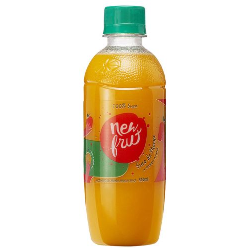 Suco Integral Newfrut Manga, Laranja e Maçã 350ml