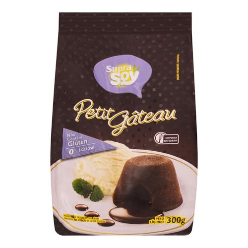 Mistura para Bolo Suprasoy Sem Glutén e 0 Lactose Petit 300 g
