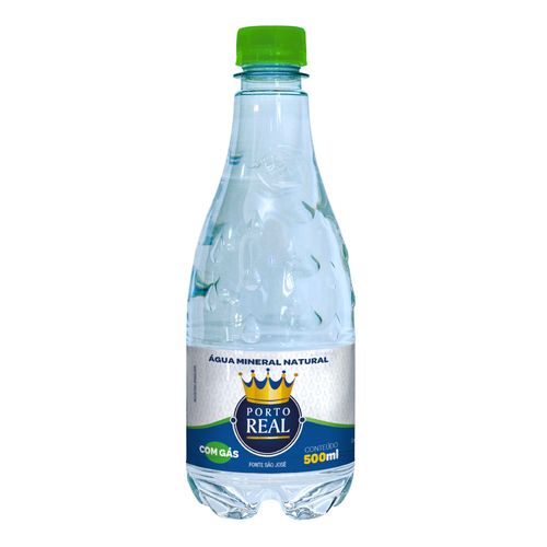 Água Mineral Porto Real Com Gás 500ml