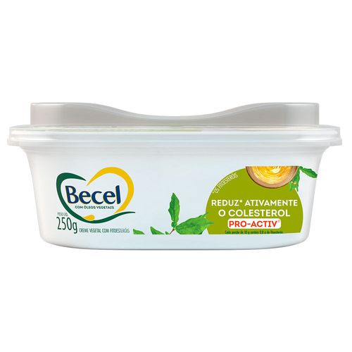 Creme Vegetal Becel Pro Activ Pote 250 g