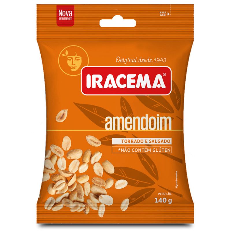 Amendoim-Salgado-Iracema-Sem-Pele-140g