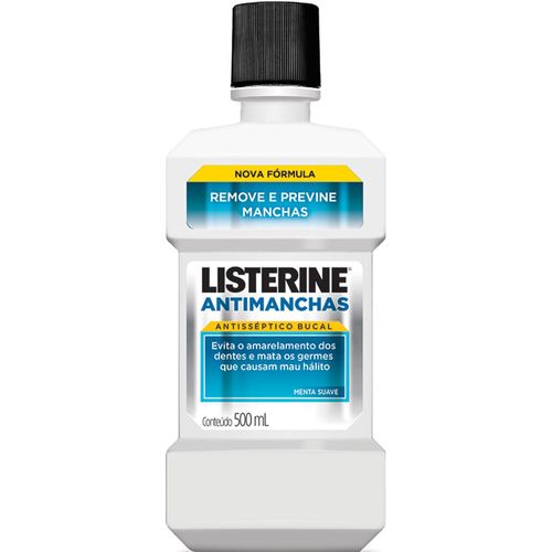 Antisséptico Bucal Listerine Whitening AntiManchas 500 ml