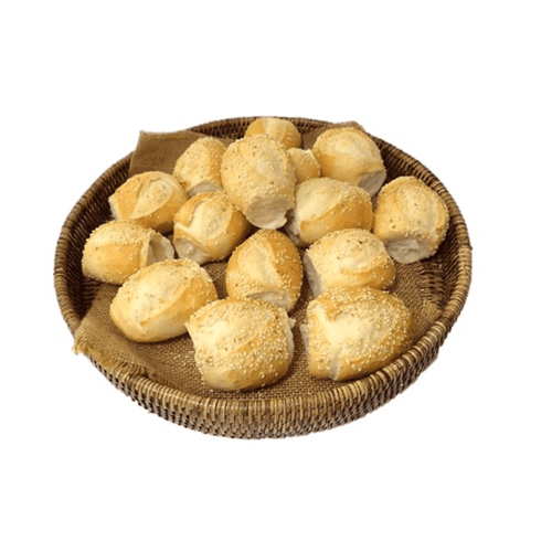 Mini Pão Francês Com Gergelim 400g