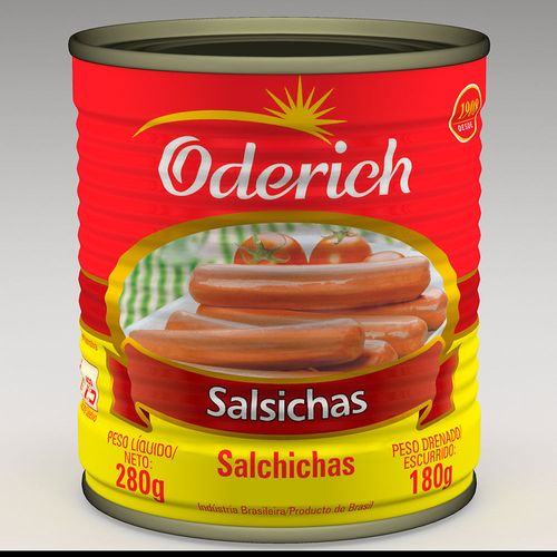 Salsicha Oderich Lata 180g