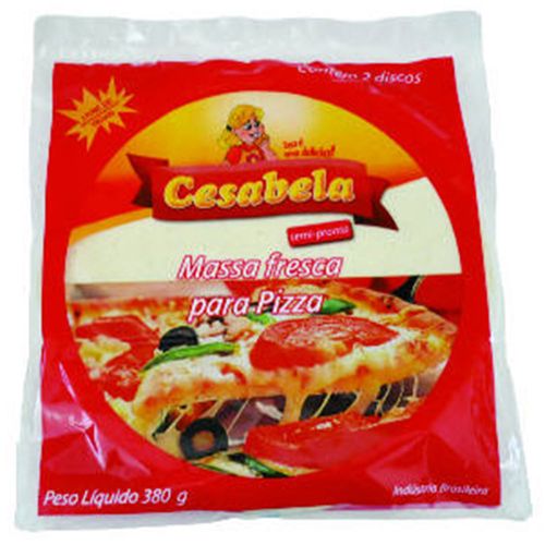 Massa para Pizza Cesabela Semi Pronta 380g