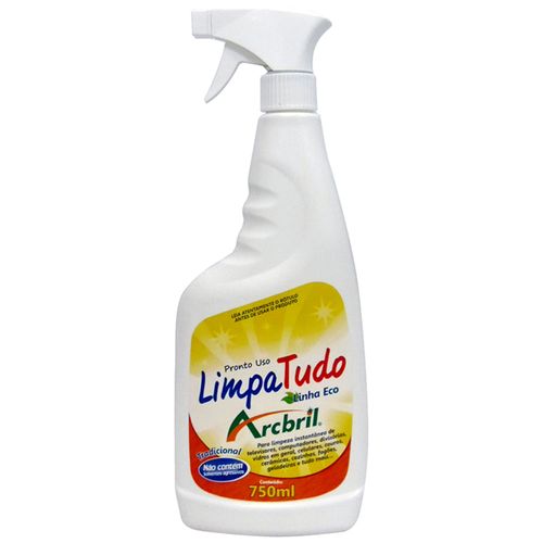 Limpador Arcbril Limpa Tudo Gatilho Leve 750 ml Pague 500 ml