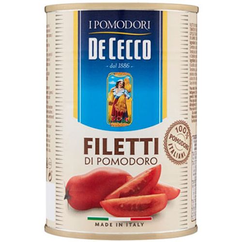Tomate Sem Pele De Cecco Filetti 400g