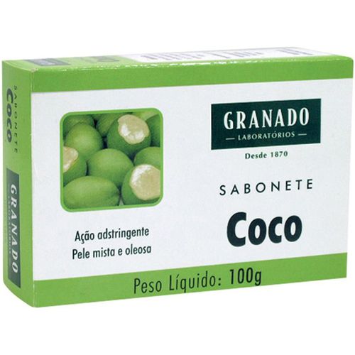 Sabonete em Barra Granado Coco 100g