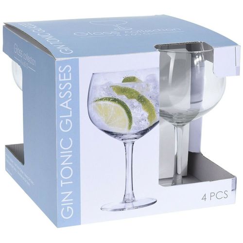 Conjunto de Taças para Gin 650ml 4 Unidades