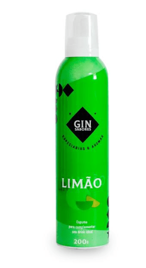 Espuma Gin Sabores Limão 200ml