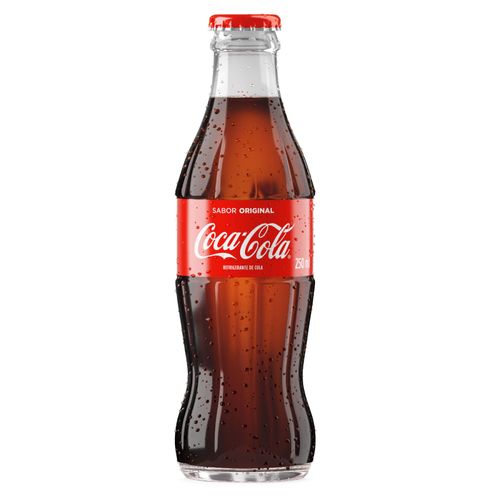 Refrigerante Coca Cola Sabor Original Garrafa de Vidro 250ml