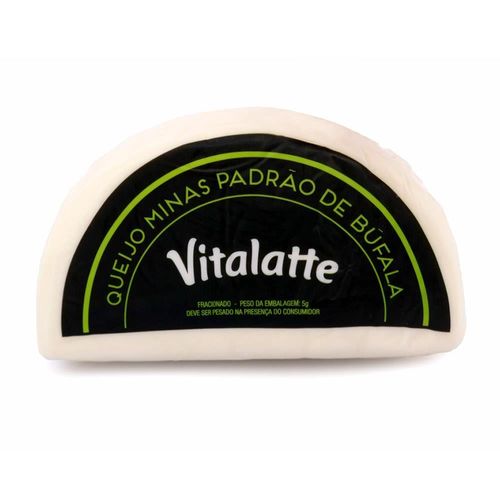 Queijo Minas Vitalatte Padrão De Búfala 1Kg